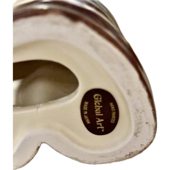 Vintage Global Art Japan Sailor Cat Figurine 5" Hand Painted Ceramic Kitty Rare - Picture 6 of 6